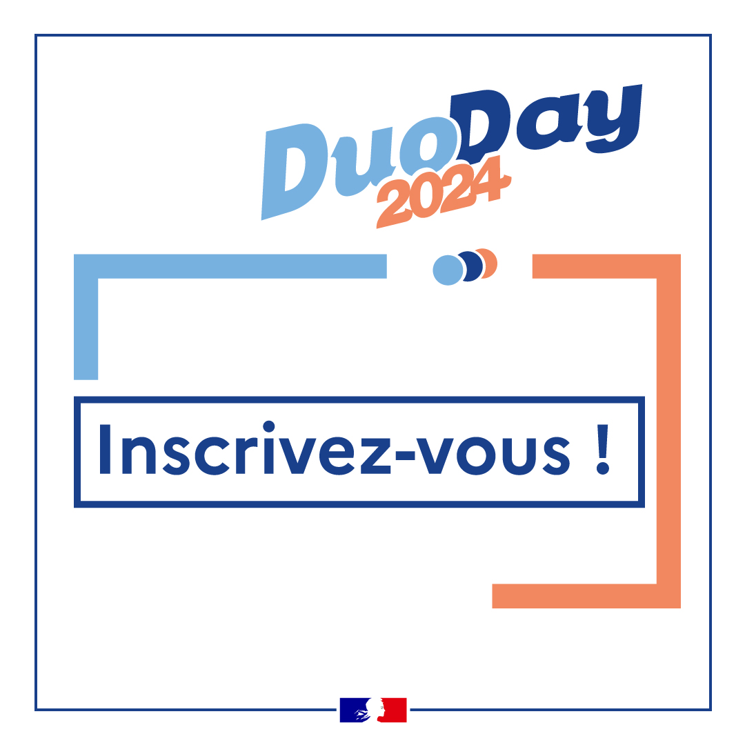 DUODAY 2024 inscription